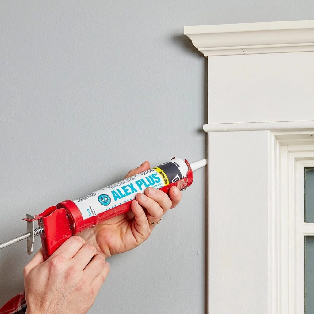 Caulking painting