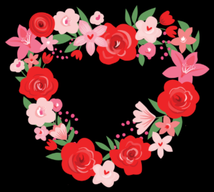 Wreath of hearts